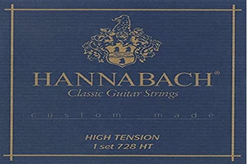 Hannabach Klassikgitarrensaiten Serie 728 High Tension Custom Made - 3er Bass - 7287HT von Hannabach
