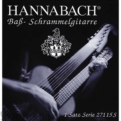 Hannabach Bass-/Schrammelgitarre-Saiten Bordunsatz 7-saitig von Hannabach