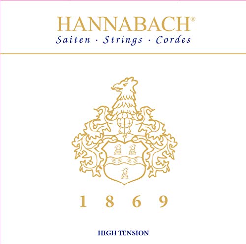 Hannabach Klassikgitarre-Saite D4 Serie 1869 Carbon/Gold HT - 18694HT von Hannabach