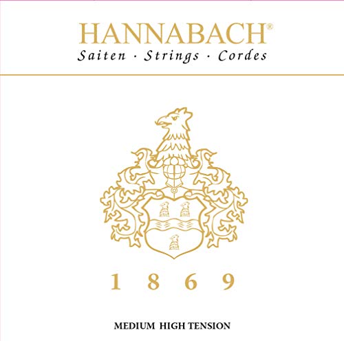 Hannabach Klassikgitarre-Saite E6 Serie 1869 Carbon/Gold MHT - 18696MHT von Hannabach