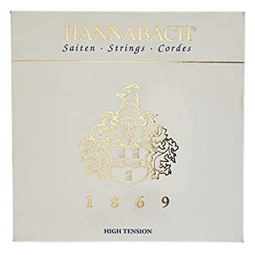 Hannabach Klassikgitarre-Saite Satz Serie 1869 Carbon/Gold HT - 1869HT, 652797 von Hannabach