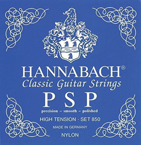 Hannabach Klassikgitarre-Saiten Serie 850 PSP HT geschliffen - 3er Bass Satz von Hannabach