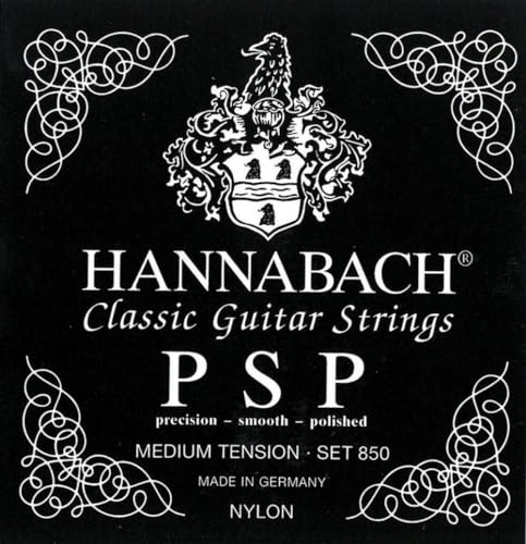 Hannabach Klassikgitarre-Saiten Serie 850 PSP MT geschliffen - Komplettsatz von Hannabach