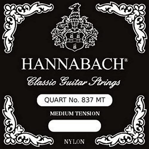 Hannabach Klassikgitarren-Saiten für Quart-Gitarre C3 Nylon blank Mensur 540-560mm 8373MT von Hannabach