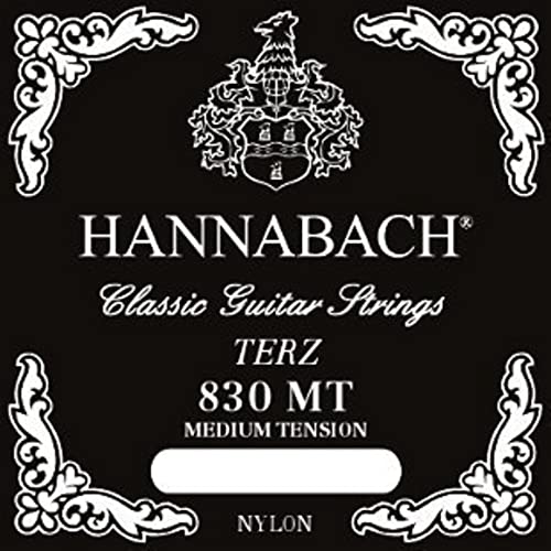 Hannabach Klassikgitarren-Saiten für Terz-Gitarre Satz 6-saitig Mensur 540mm 830MT540 von Hannabach