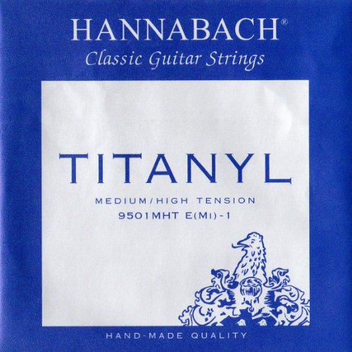 Hannabach KlassikgitarrenSaite Serie 950 Medium / High Tension Titanyl E1 von Hannabach