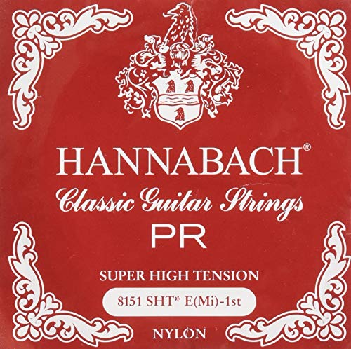 Hannabach Saiten für Klassikgitarre Seire 815 Super High Tension Silver Special (hochwertig, Allzweck-Saite für fast jedes Instrument, Gitarrensaiten klassische Gitarre, Made in Germany) von Hannabach