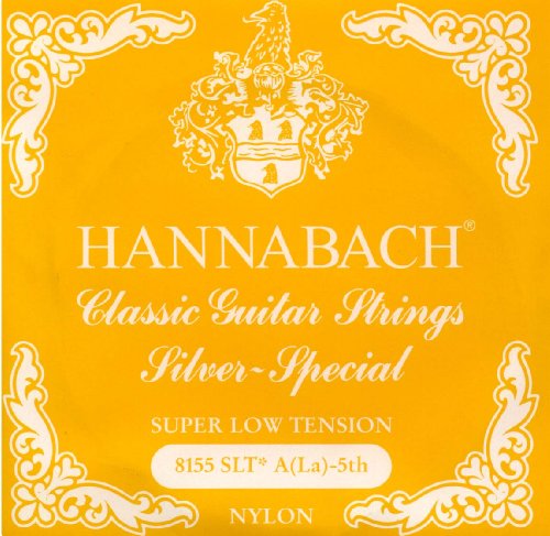 Hannabach Saiten für Klassikgitarre Serie 815 Super Low Tension Silver Special (hochwertig, Allzweck-Saite für fast jedes Instrument, Made in Germany) von Hannabach