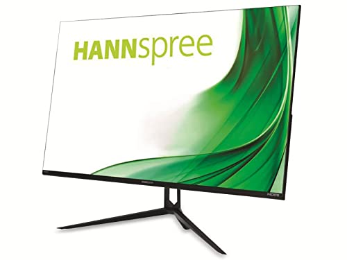 HANNspree HC272PFB 68,6 cm (27") WQHD LED-Monitor 300 cd/m² HDMI DP Lautsprecher VESA Ultraschlankes Design Neigbar, Schwarz von Hannspree