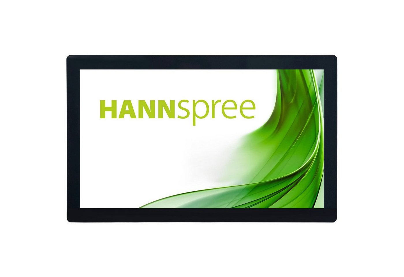 Hannspree 39.6cm (15,6) HO165PTB 16:9 M-TOUCH HDMI+DP+VGA TFT-Monitor (1920 x 1080 px, Full HD, 25 ms Reaktionszeit, Touchscreen, Lautsprecher) von Hannspree