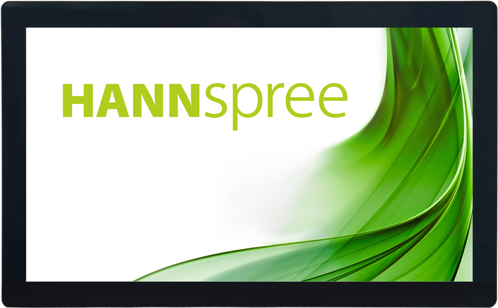 Hannspree HO165PTB - HO Series - LED-Monitor - 39.6 cm (15.6) - offener Rahmen - Touchscreen - 1920 x 1080 Full HD (1080p) - 250 cd/m² - 700:1 - 25 ms - HDMI, VGA, DisplayPort - Lautsprecher von Hannspree