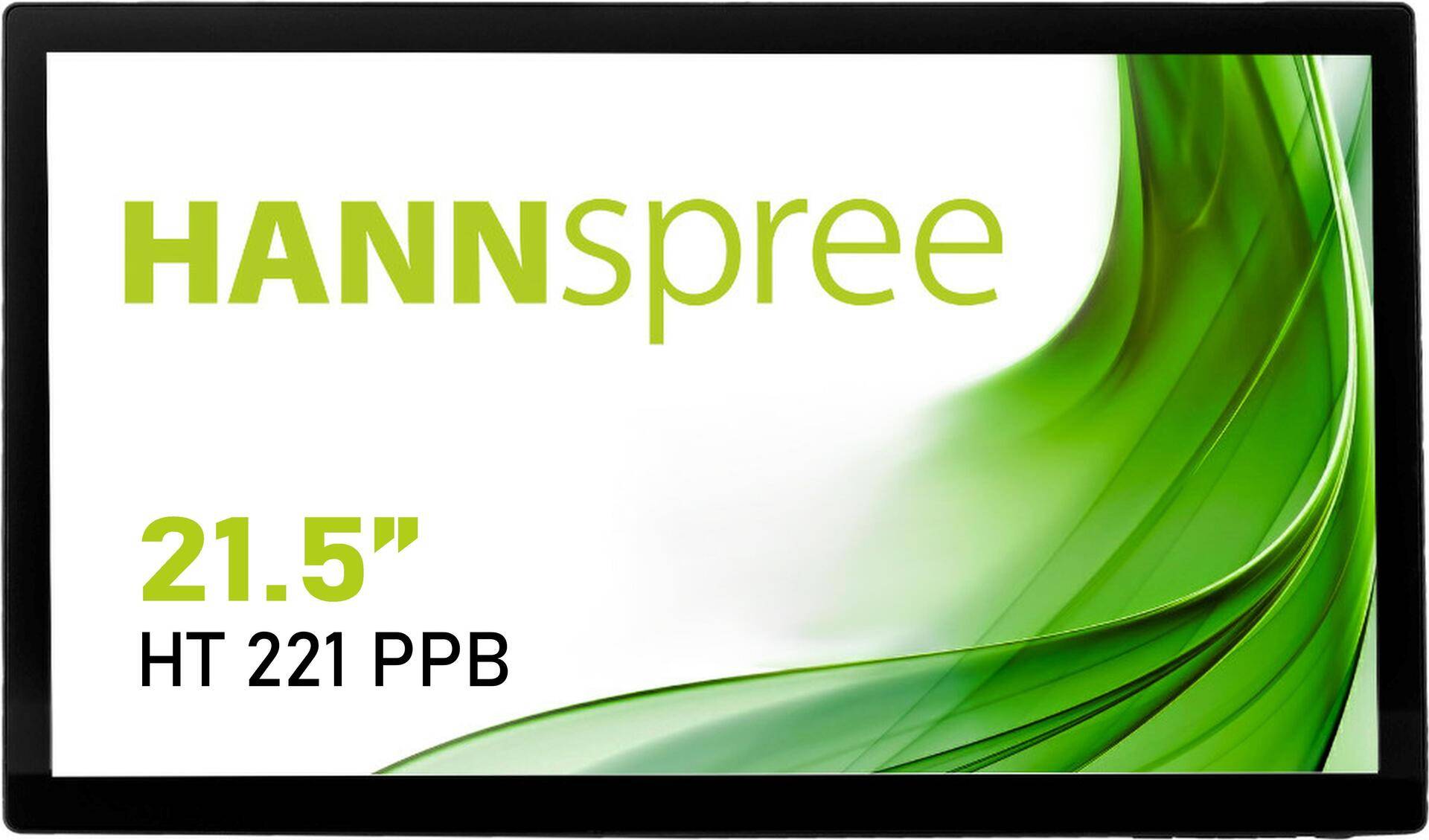 Hannspree HT 221 PPB 54,6 cm (21.5 ) 1920 x 1080 Pixel Multitouch Schwarz [Energieklasse D] (HT221PPB) von Hannspree