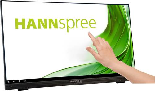 Hannspree HT225HPB Touchscreen-Monitor EEK: E (A - G) 54.6 cm (21.5 Zoll) 1920 x 1080 Pixel 16:9 7 m von Hannspree