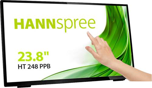 Hannspree HT248PPB LCD-Monitor EEK D (A - G) 60.5cm (23.8 Zoll) 1920 x 1080 Pixel 16:9 8 ms von Hannspree