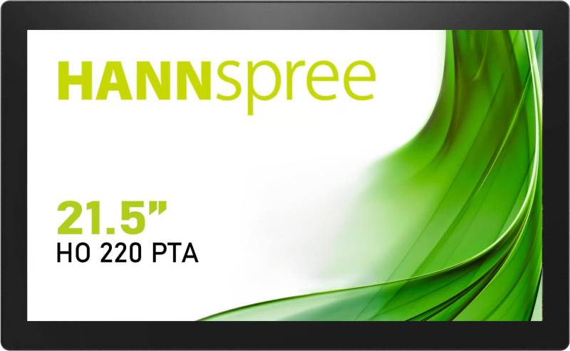 Hannspree Open Frame HO 220 PTA Interaktiver Flachbildschirm 54,6 cm (21.5 ) LED 400 cd/m² Full HD Schwarz Touchscreen [Energieklasse E] (HO220PTA) von Hannspree