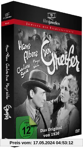 Der Greifer - Das Original von 1930 (Filmjuwelen) von Hans Albers