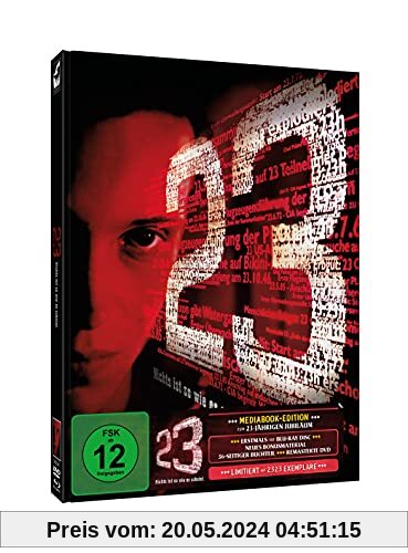 23 (Mediabook-Edition - limitiert auf 2323 Exemplare) [Blu-ray + DVD] von Hans-Christian Schmid
