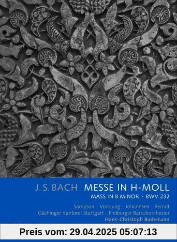 J.S.Bach: H-Moll Messe BWV 232 - Deluxe Version ( 2CDs + DVD ) von Hans-Christoph Rademann