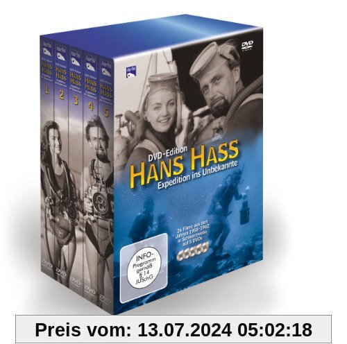 Hans Hass - Expedition ins Unbekannte (5 DVDs) von Hans Hass