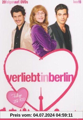 Verliebt in Berlin - Box 15, Folge 281-300 [3 DVDs] von Hans-Henning Borgelt