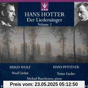Hotter,Hans Vol.2 Wolf/Pfitzn. Hotter,Hans Vol.2 Wolf/Pfitzn. von Hans Hotter