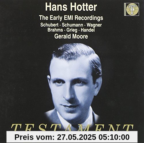 The Early EMI Recordings von Hans Hotter