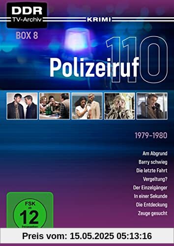 Polizeiruf 110 - Box 8 (DDR TV-Archiv) mit Sammelrücken [4 DVDs] von Hans-Joachim Hildebrandt