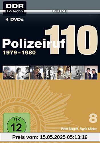 Polizeiruf 110 - Box 8: 1979-1980 (DDR TV-Archiv) [4 DVDs] von Hans-Joachim Hildebrandt