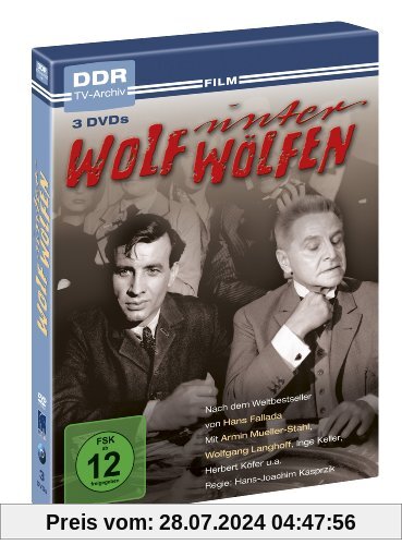 Wolf unter Wölfen ( DDR TV-Archiv ) [3 DVDs] von Hans-Joachim Kasprzik