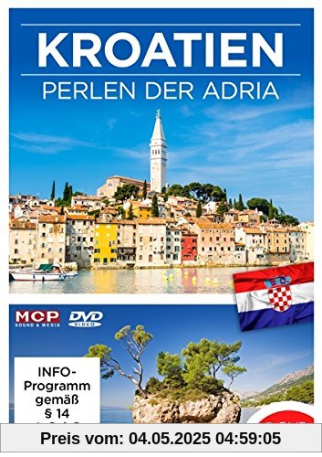 Kroatien - Perle der Adria - 2 DVDs mit je 45 Min. (DVD 1: Von Istrien bis Split & DVD 2: Von Makarska bis Duabrovnik) von Hans Jöchler