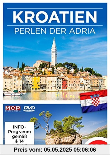 Kroatien - Perle der Adria - 2 DVDs mit je 45 Min. (DVD 1: Von Istrien bis Split & DVD 2: Von Makarska bis Duabrovnik) von Hans Jöchler