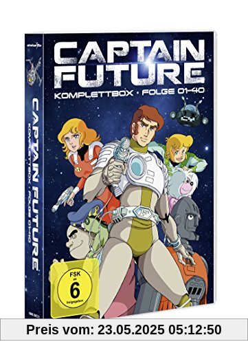 Captain Future - Komplettbox [8 DVDs] von Hans-Jürgen Dittberner