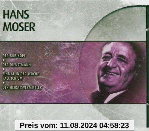 Portrait-Nostalgiestars von Hans Moser