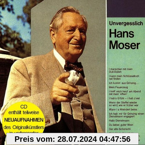 Unvergesslich-Hans Moser- von Hans Moser