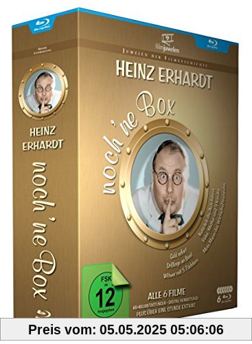 Heinz Erhardt - noch 'ne Box (6 Kultfilme in HD + Bonus-Filmclips) [Blu-ray] von Hans Müller