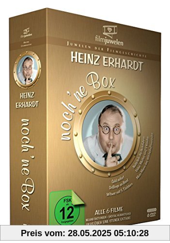 Heinz Erhardt - noch 'ne DVD Box (6 Kultfilme + Bonus-Filmclips) - Filmjuwelen von Hans Müller