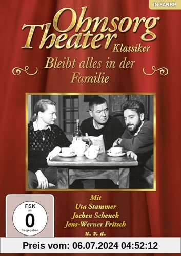 Ohnsorg-Theater Klassiker: Bleibt alles in der Familie von Hans Sommerfeld