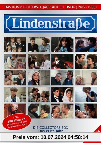 Lindenstraße - Das komplette 1. Jahr (Folge 1 - 52) (Collector's Box, 11 DVDs) von Hans W. Geißendörfer
