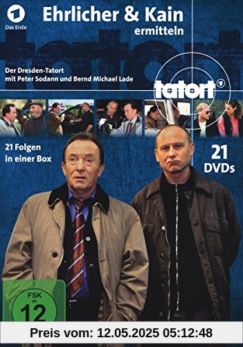 Tatort Dresden - Ehrlicher & Kain ermitteln [21 DVDs] von Hans-Werner Honert