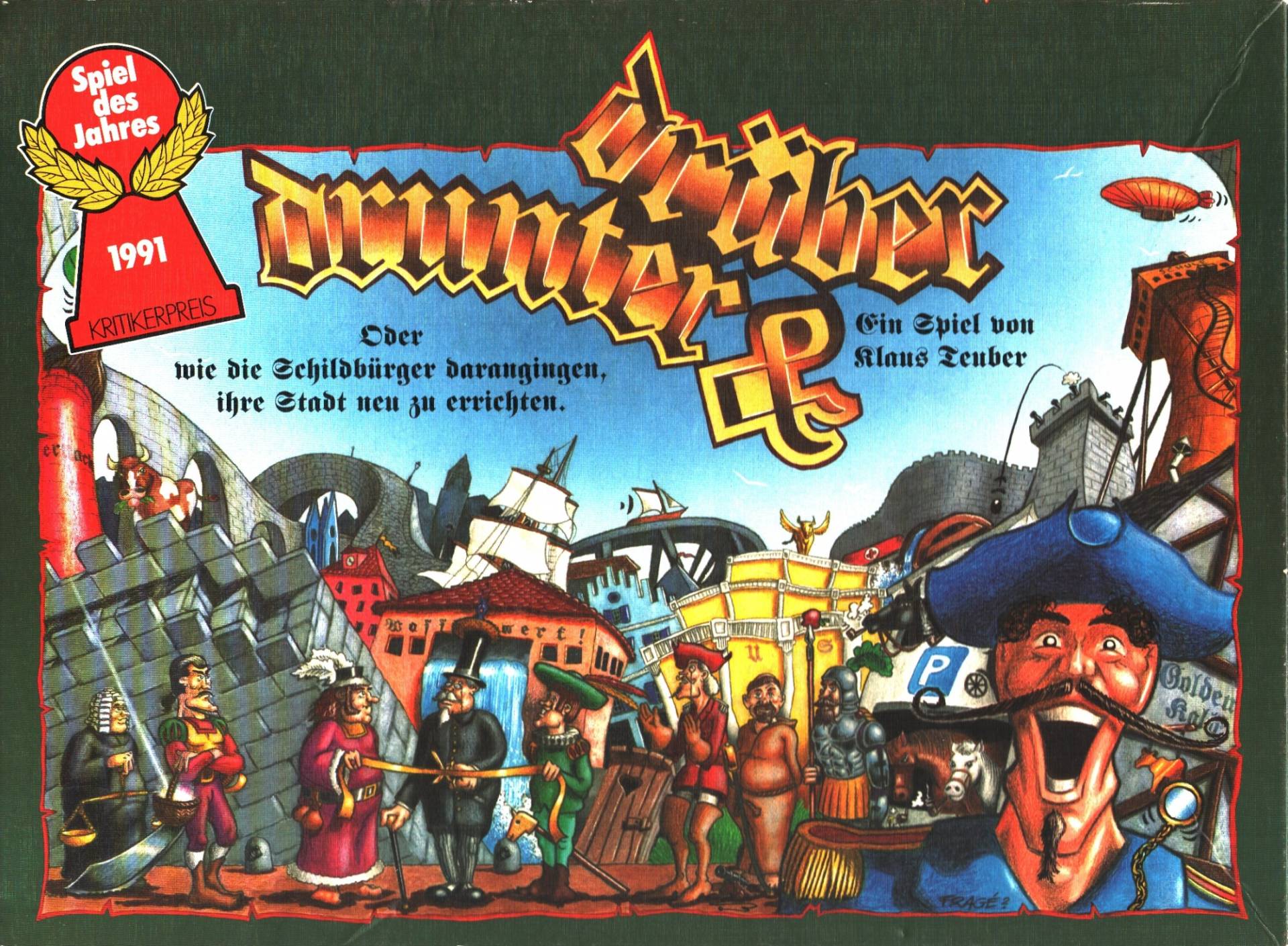 Drunter und drüber - Spiel des Jahres 1991 von Hans im Glück