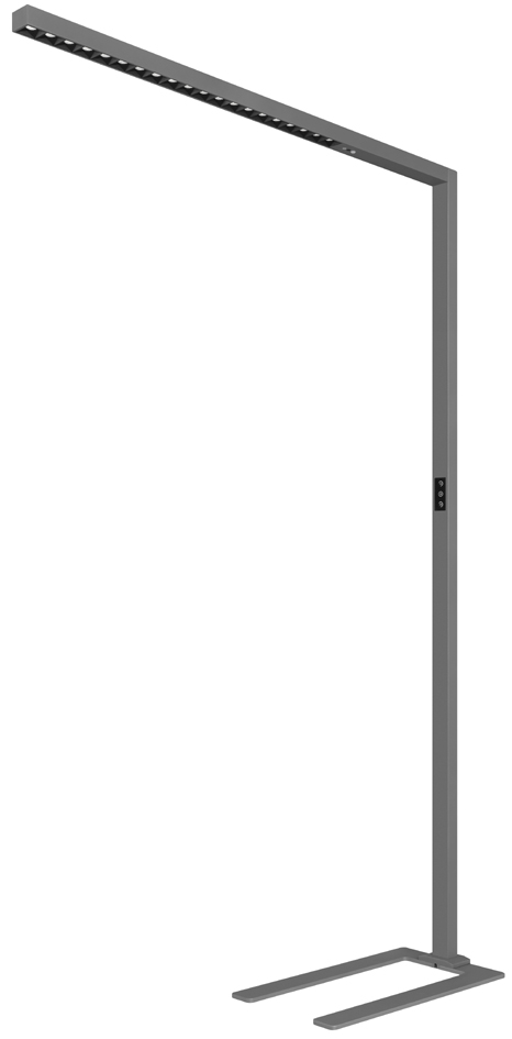 Hansa LED-Stehleuchte , Topas, , Höhe: 1.960 mm, anthrazit von Hansa