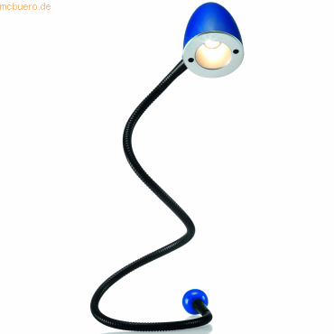 Hansa LED-USB-Leuchte Snake 1,5 W ABS/Metall nachtblau satiniert von Hansa