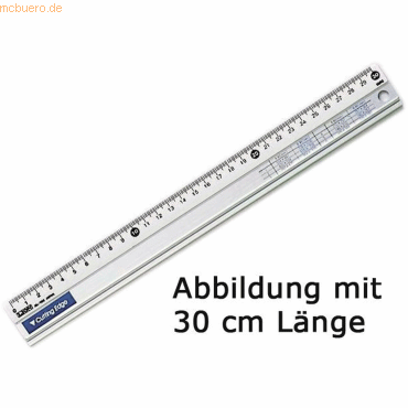 Hansa Schneidelineal Aluminium 100 cm von Hansa