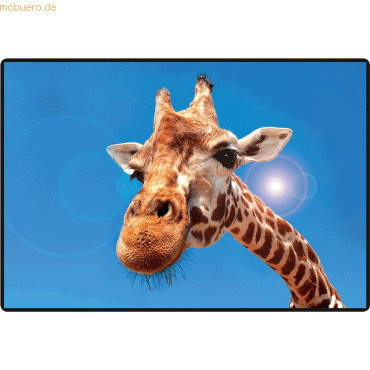 Hansa Schreibunterlage Mini-PosterPad Giraffe 50x 34cm Hansa Schreibunterlage Mini-PosterPad Giraffe 50x 34cm von Hansa
