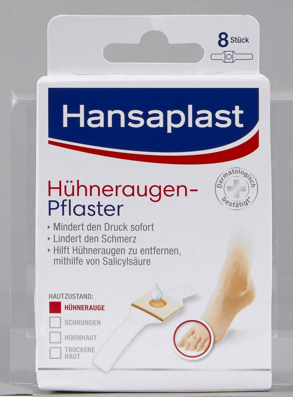 Hansapl.Hühnera.pflaster 8St. von Hansaplast