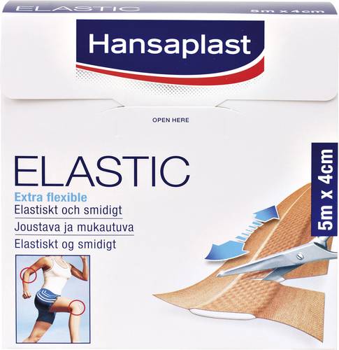 Hansaplast 1556522 Heftpflaster 5m x 4cm 1St. von Hansaplast