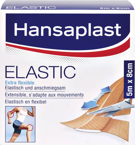 Hansaplast 1556523 Heftpflaster 5m x 8cm 1St. von Hansaplast