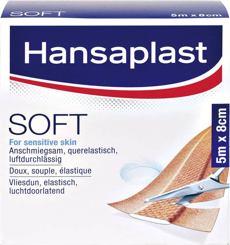 Hansaplast 1556527 Heftpflaster 5m x 8cm 1St. von Hansaplast