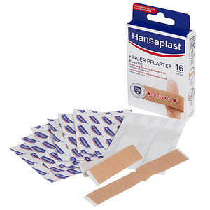 Hansaplast Fingerpflaster ELASTIC 4808231000 beige, 16 St. von Hansaplast