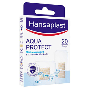 Hansaplast Pflaster AQUA PROTECT 4808200006 transparent, 20 St. von Hansaplast